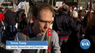 Tens of Thousands Join Climate 'March of the Century' in Paris