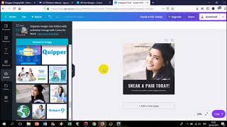 Canva Tutorial - How To Design Free Instagram Marketing Post screenshot 5