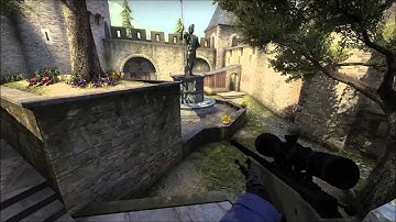 360 NOSCOPE on Cobblestone. CsGo