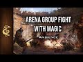 D&D Ambience | Arena Group Fight With Magic | Crowd Cheers, Spells, Swords Clashing