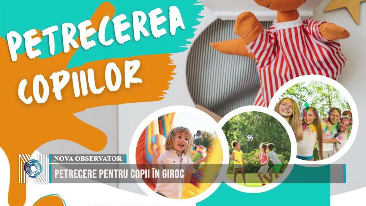 Petrecere pentru copii în Giroc
