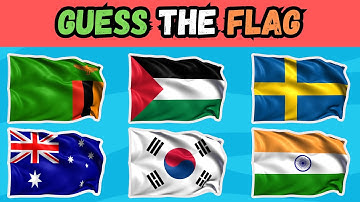 Guess The Flag Quiz 🏳🚩🏳 | 51 Countries Flag Quiz