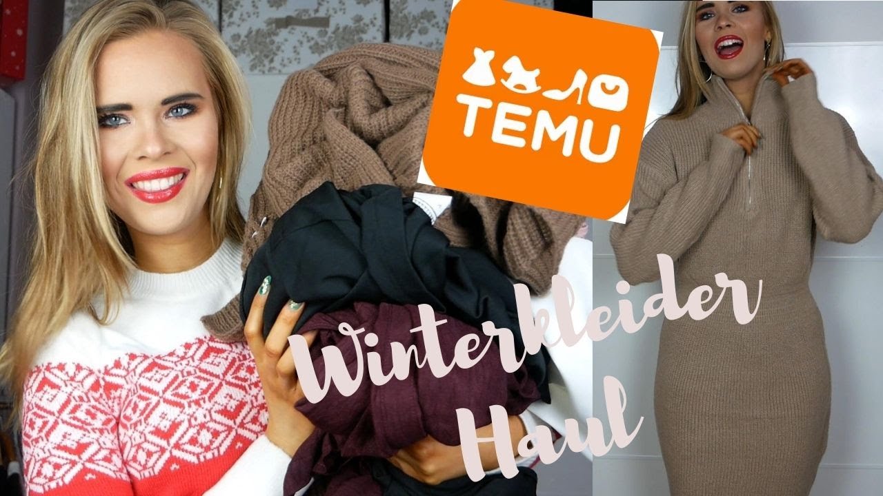 Temu Winterkleider Haul | Kalt und Romantisch