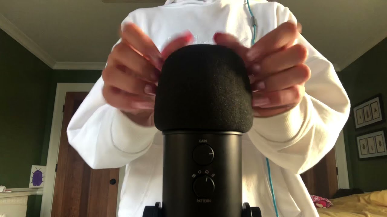 ASMR Fast and Aggressive mic scratching| NO TALKING