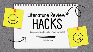Literature Review Hacks using #ai || Connected Papers