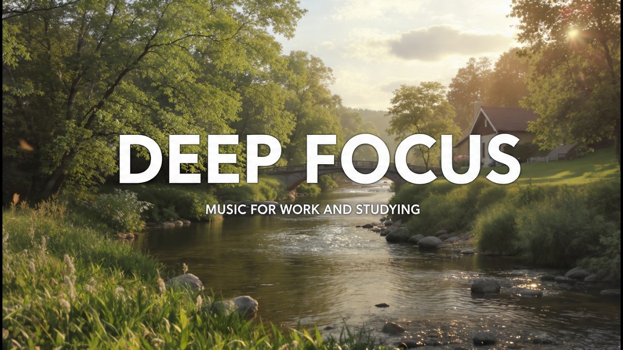 LIVE 24/7 💧 Soothing Water Sounds with Soft Piano Music for Better Sleep