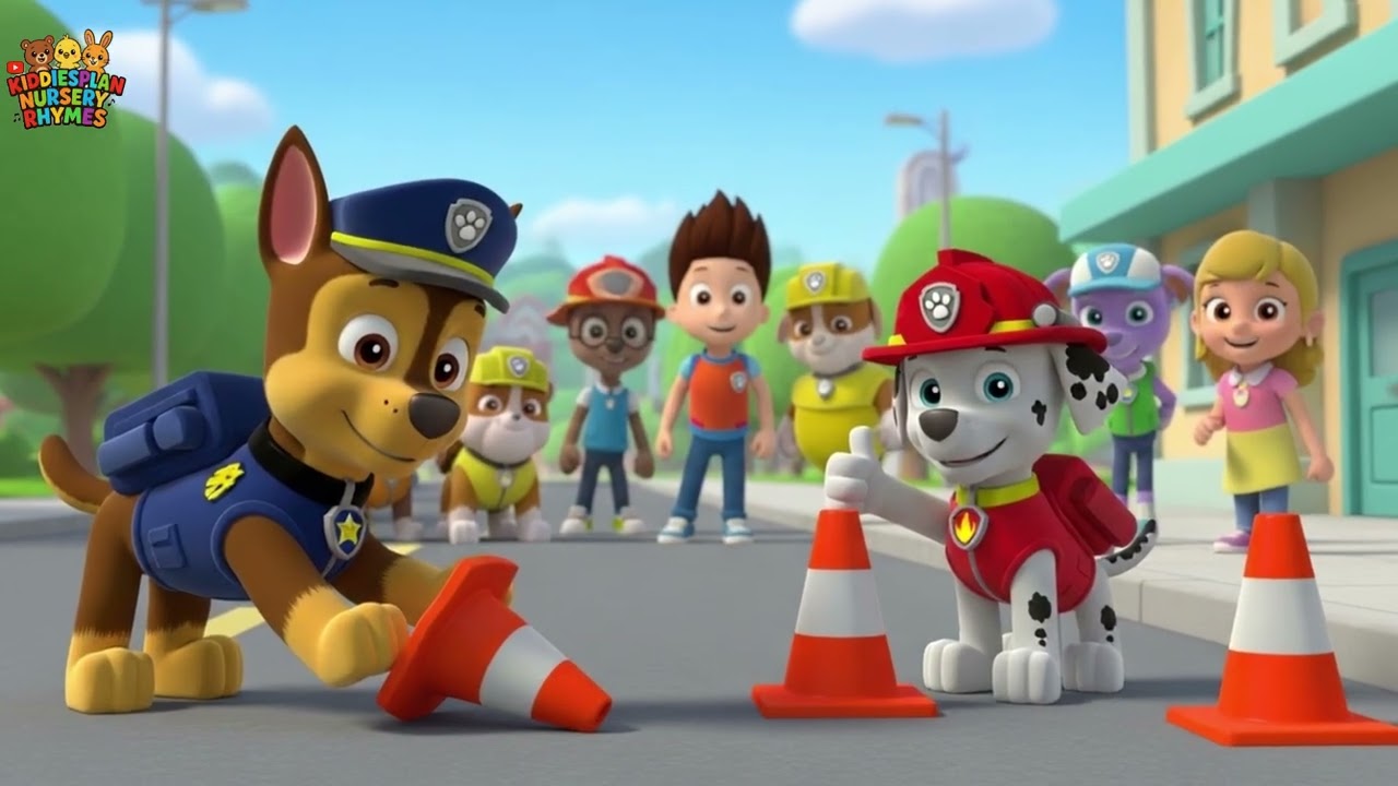 Paw Patrol Saves the Day! 🚨  Kids Rescue Song
