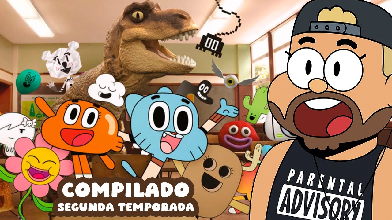 MARATONA O INCRÍVEL MUNDO DE GUMBALL | Melhores Momentos da Segunda Temporada