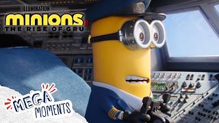Flying High With the Minions ✈️ | Minions: The Rise of Gru | Mega Moments screenshot 5