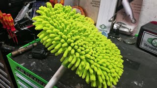 2-in-1 Car Wash Mop Mitt with Long Handle