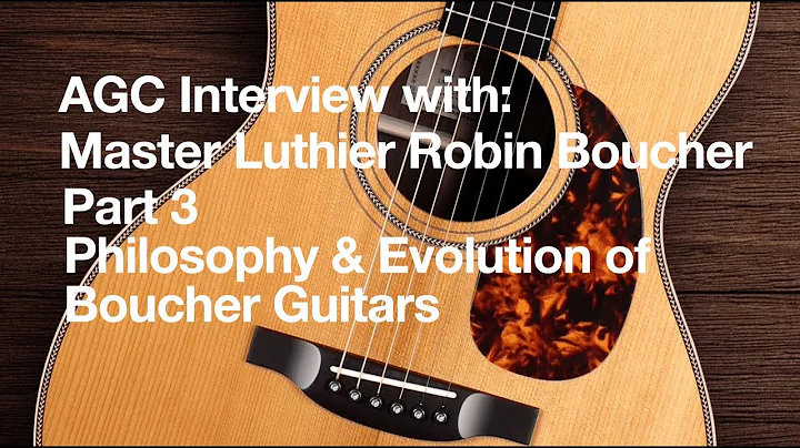 Robin Boucher Interview - Part 3: Philosophy & Evo...
