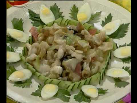 China's eight major cooking systems Shandong cuisine中国八大菜系鲁菜之 凤眼螺片