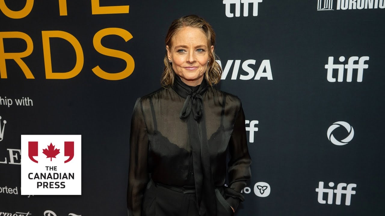 Jodie Foster, Chandler Levack and Idris Elba walk red carpet at the TIFF Tribute Awards