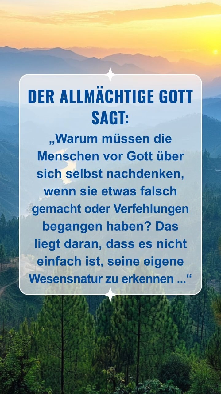 Komm zur Ruhe vor Gott, lies Seine Worte