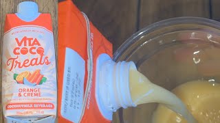 Vita Coco Treats Orange & Creme Cream Coconutmilk Beverage Taste Test Review