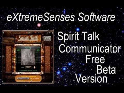 eXtremeSenses Software - Spirit Talk Communicator - Orion Silverstar ...