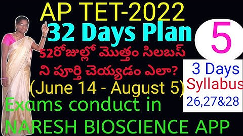 AP TET-2022 | preparation plan & tips | surya smart ideas