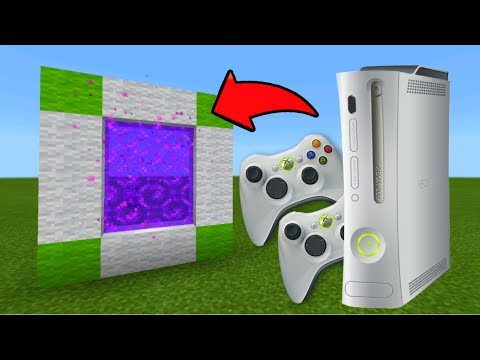 Minecraft Pe How To Make a Portal To The Xbox 360 Dimension - Mcpe Portal To The Xbox 360!!!