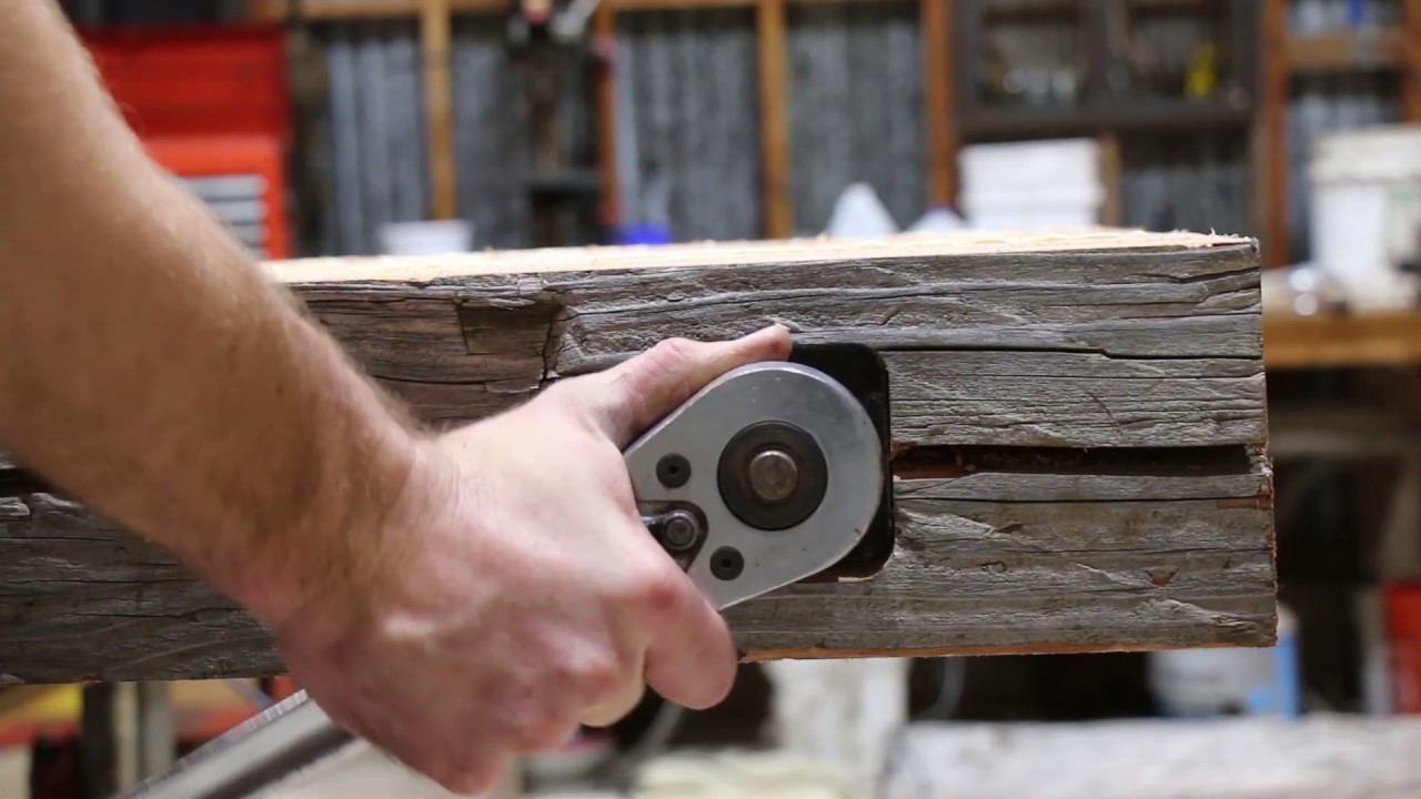 Workbench from CNC Milled Logs - pt. 1/3