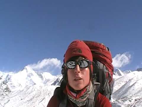 RUMBO AL EVEREST Andrea Cardona frente al Cho oyu