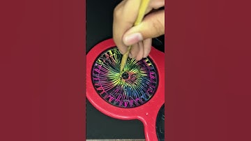 Perfectly Looped Spirograph! Watch Till The End! 😍 #art #asmr #spirograph #shorts #2025 #usa