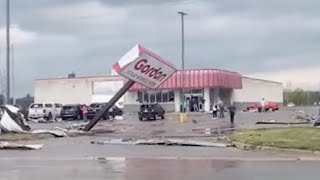 Michigan tornado causes CATASTROPHIC damage