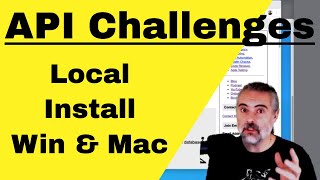 Running API Challenges App locally for Windows and Mac