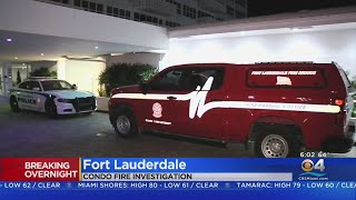 Overnight Fire in Fort Lauderdale Condo Leaves One Dead, Second Hospitalized