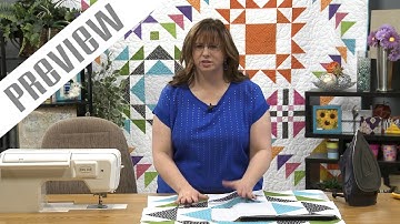 Urban Basix Block of the Month - Lesson 5 of 6 Preview - Broken Window Blocks