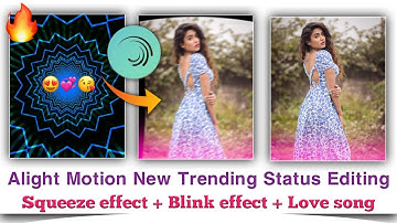 Alight motion shake effect + squeeze effect + Flash effect status editing in alight motion