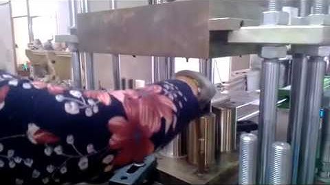 Rubber O ring injection machine