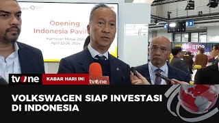 Siap Investasi, VW Komitmen Bangun Fasilitas Mobil Listrik di Indonesia | Kabar Hari Ini tvOne