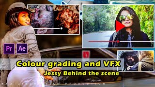 Jessy Behind the scene -VFX | Adobe premiere & After Effect