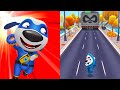 Talking Tom Hero Dash: Hank VS Talking Tom Gold Run: Shark Hank