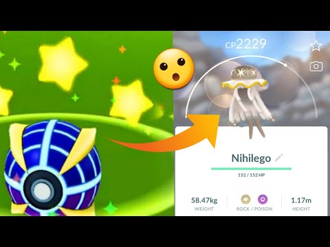 omg 🤯 Shiny nihilego (ultra beast) raid started in pokemon go. 
