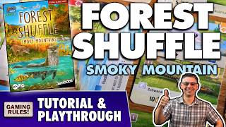 Forest Shuffle: Smoky Mountains - Tutorial & Playthrough