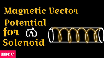 Magnetic Vector Potential for long Solenoid