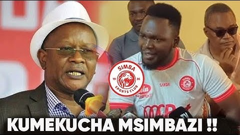 🔴MASHABIKI HAWAMTAKI MANGUNGU / AHMED AJIBU / USAJILI SIMBA HUU HAPA NYOTA MPYA WATAJWA