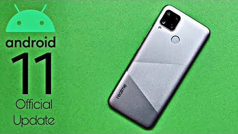 Realme C15 Official Android 11 Update