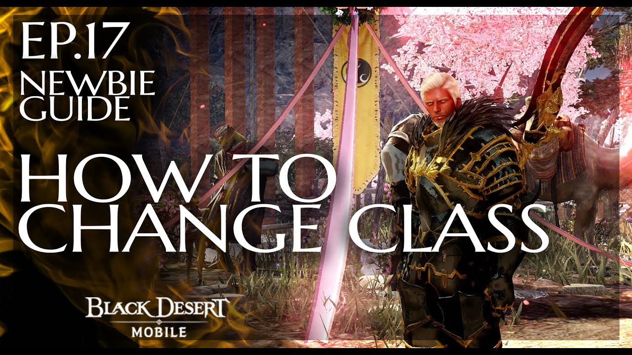 Black Desert mobile How to use change class coupon guide