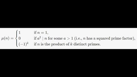 Arithmetic Functions Part 3: Divisors and the Mobius Function