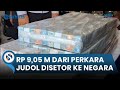 Kejari Surabaya Setor Uang Rp 9,05 Miliar Milik Terpidana TPPU Judi Online ke Kas Negara