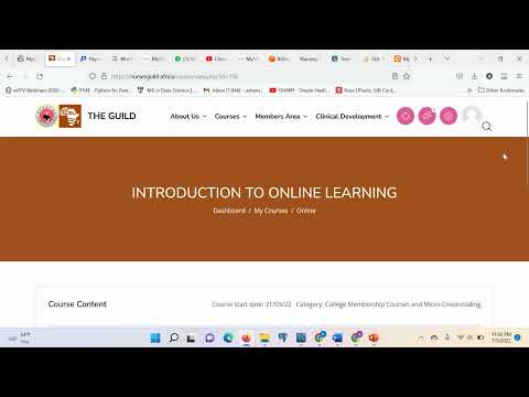 How to Access Course Material On The Guild Learning Center