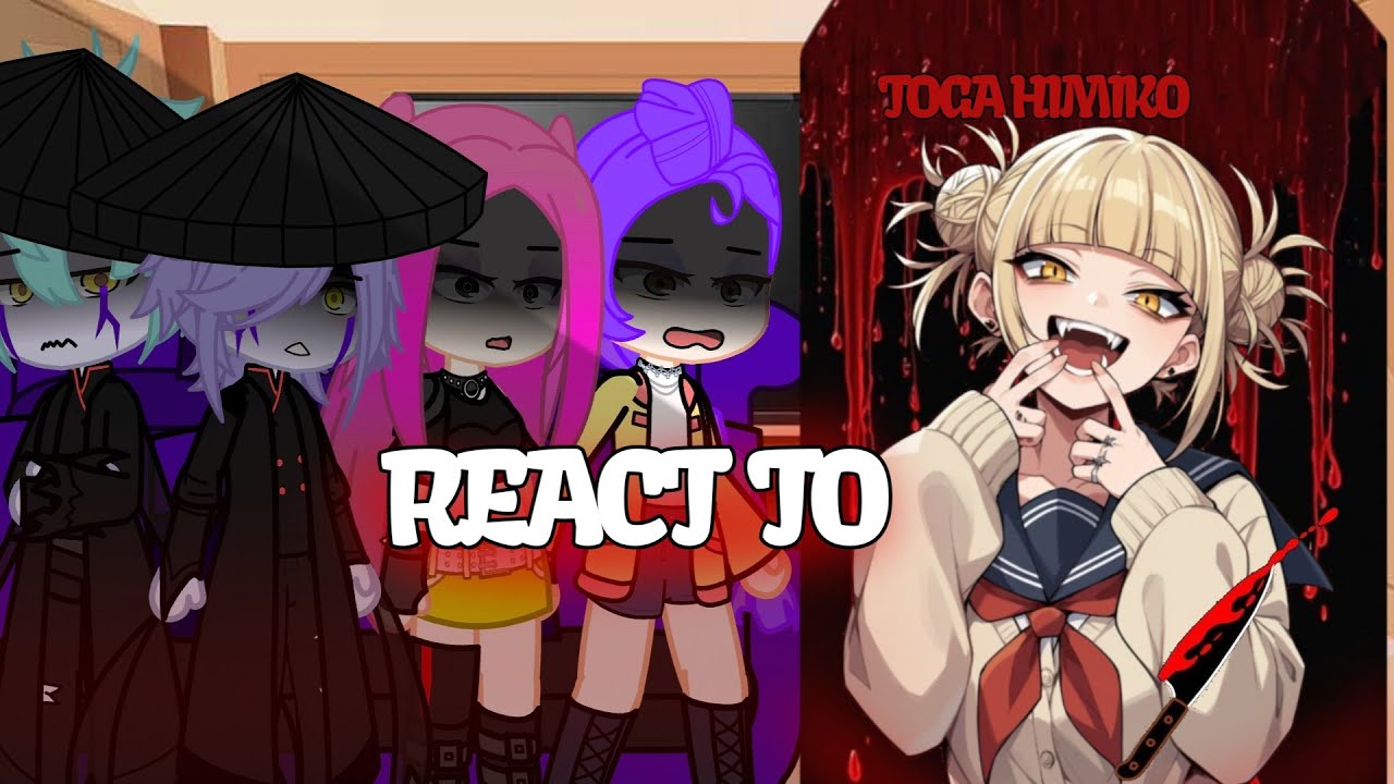 Saja Boys and Huntrix react to Zoey as Himiko Toga 🔪🩸 |SHIPS AND ANGST / PUT 2X