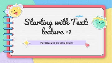 ICT starter  initial steps grade 1 lecture 1 | Starting with text| using a mouse| Cambridge Course