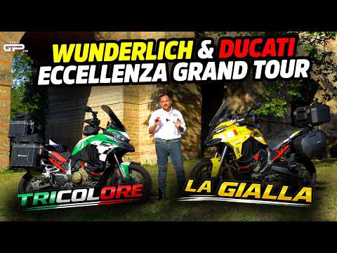 Ducati Multistrada V4 "Tricolore" and "Yellow": Wunderlich Excellence at the Service of the Grand...