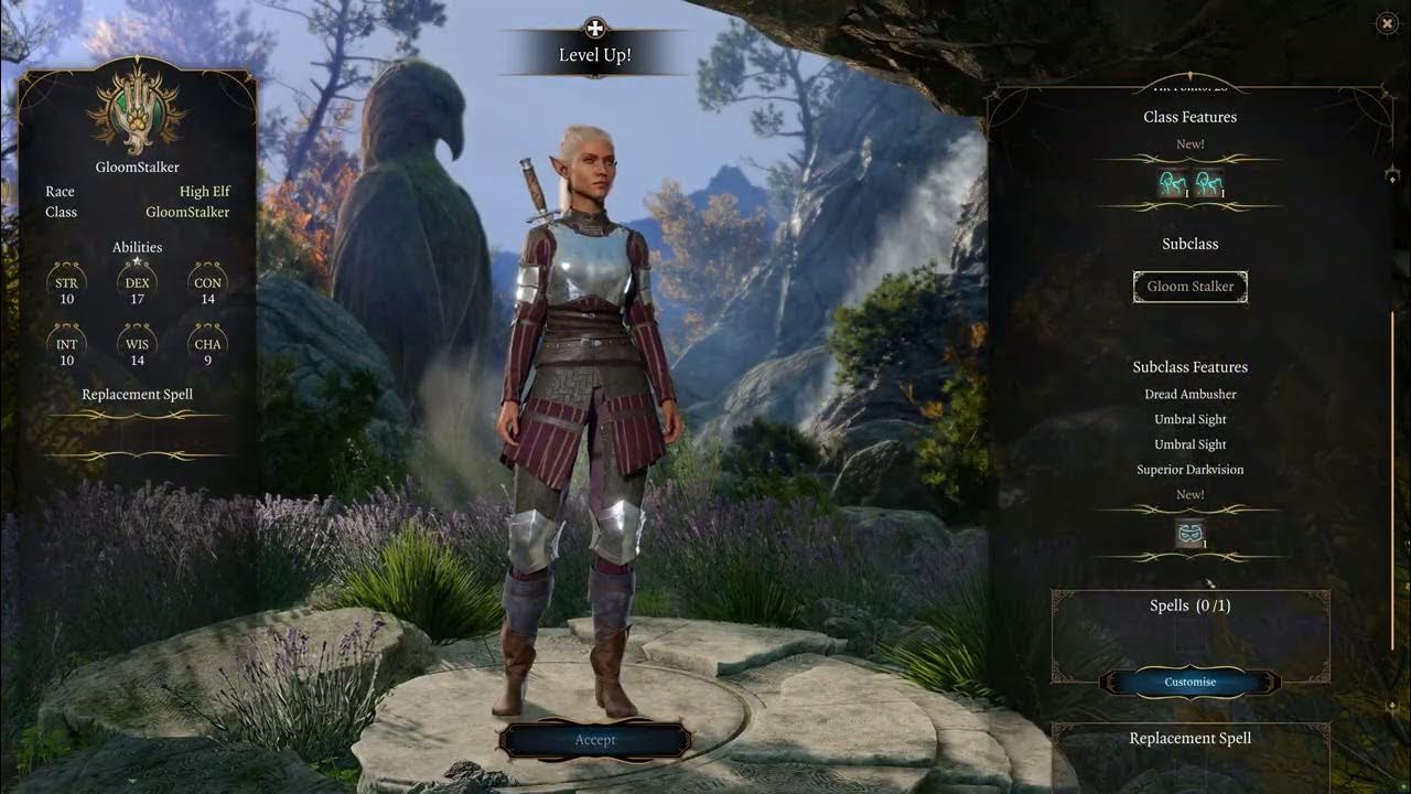 BG3 GloomStalker Levels 16 // Mod // YouTube