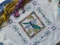 Маленький финиш одной из плиточек  The Pond Quilt