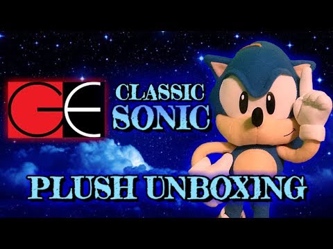 GE Animation - Classic Sonic Plush Unboxing