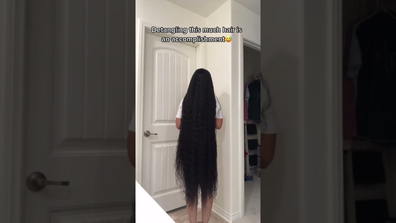 Still can’t believe I washed, detangled, and styled all that hair😅 